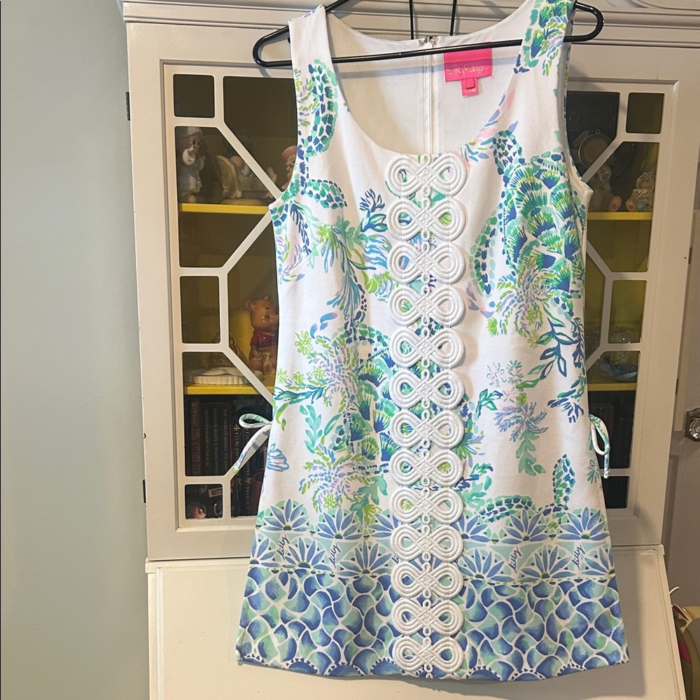 Lilly Pulitzer Pink and White Dress